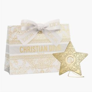 Christian dior limited edition gold ornament